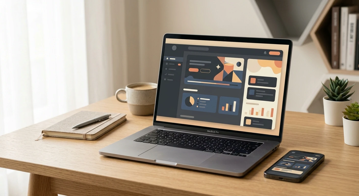 Editorial illustratie van online casino spelen op laptop en smartphone